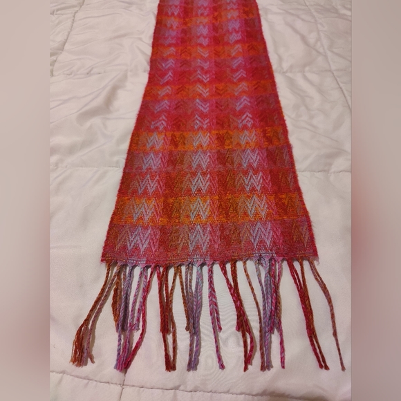 Victoire Mathieu Paris sophisticated colorful woven scarf 🧣 - Picture 12 of 15